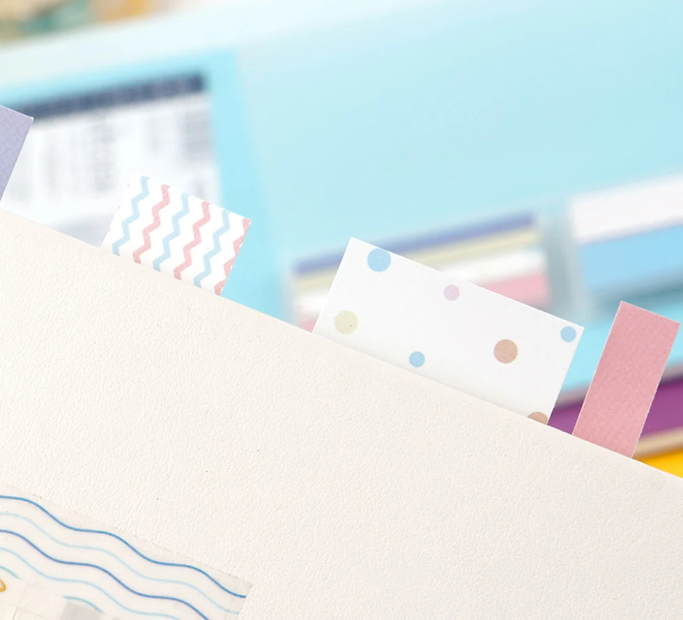 Kokuyo Campus Cute Kawaii Postit липкий блокнот для заметок стикер для канцелярских товаров индекс съемный индикатор