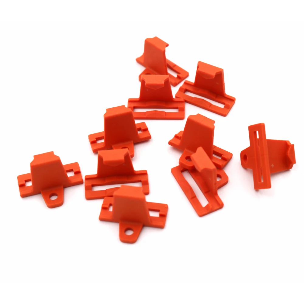 10 шт./лот факсированная Скоба разъем поддержка компактный проводной проводки