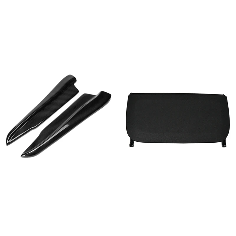 

2 Pcs Rear Bumper Lip Splitter Winglet Apron & 1 Set LHD RHD Car Seat Back Panel Part Cover