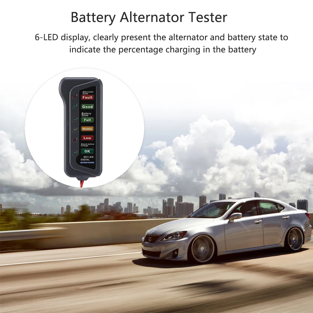 

Universal Brake Fluid Tester Accurate Oil Quality Check Pen Car Battery Tester Alternator Vehicle Auto Automotive Testing Tool