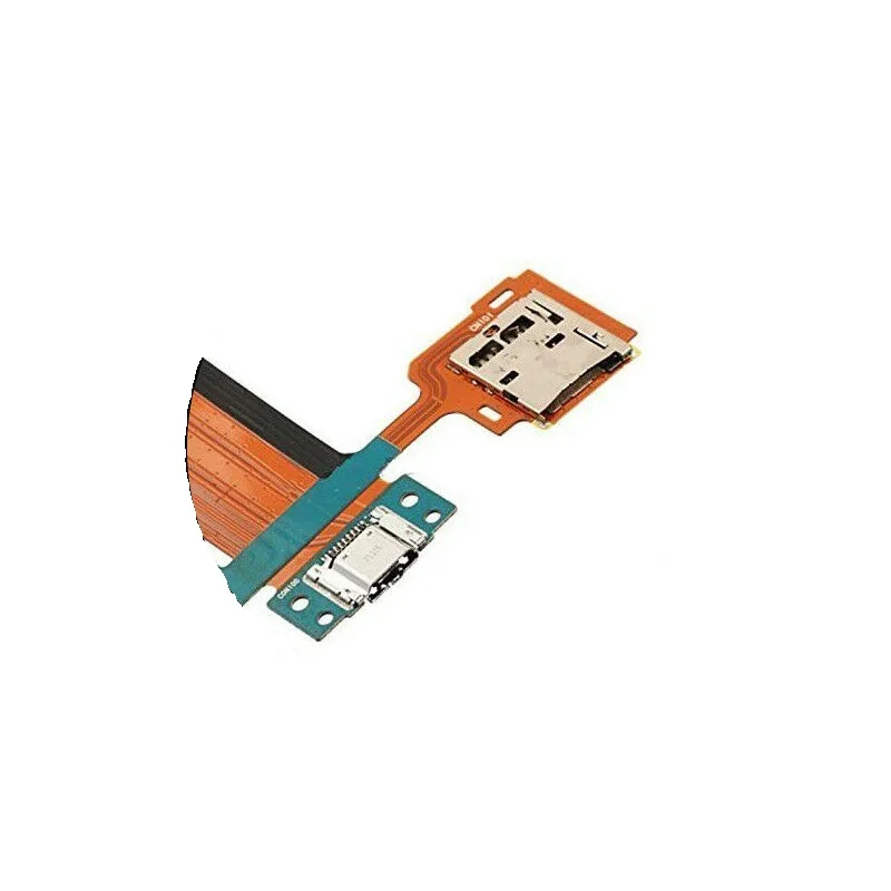 

5pcs/lot Charge Charging Port Flex Cable for Samsung Galaxy Tab S 10.5 SM-T800 T805 3G Version With MicroSD Memory Card Holder