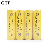 gtf 4 rechargeable battery parts electric toy rc 5 rechargeable nickel cadmium batteries aa 1 2v 700mah rechargeable battery