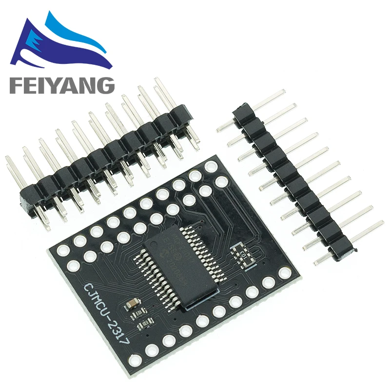 10 шт. модуль последовательного интерфейса MCP23017 IIC I2C SPI MCP23S17 двунаправленные 16