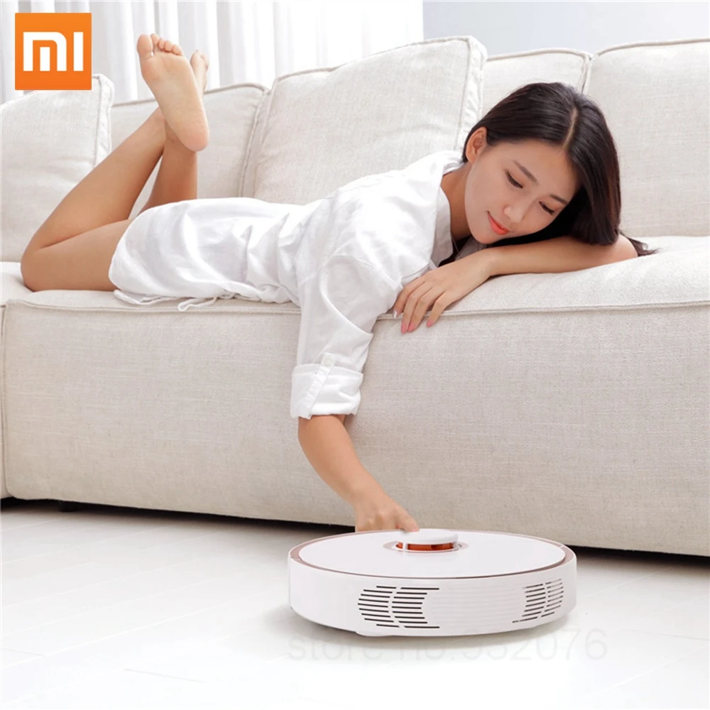 

2019 Roborock S50 S51 Xiaomi MI Robot Vacuum Cleaner 2 for Home Automatic Sweeping Dust Sterilize Smart Planned Washing Mopping