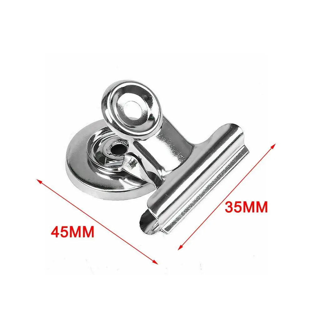 

10PCS 2 Sizes Of Round Refrigerator Magnetic Label Bracket Tool Memo Holder Magnet Whiteboard Magnet Holder Memo Message A5Z9