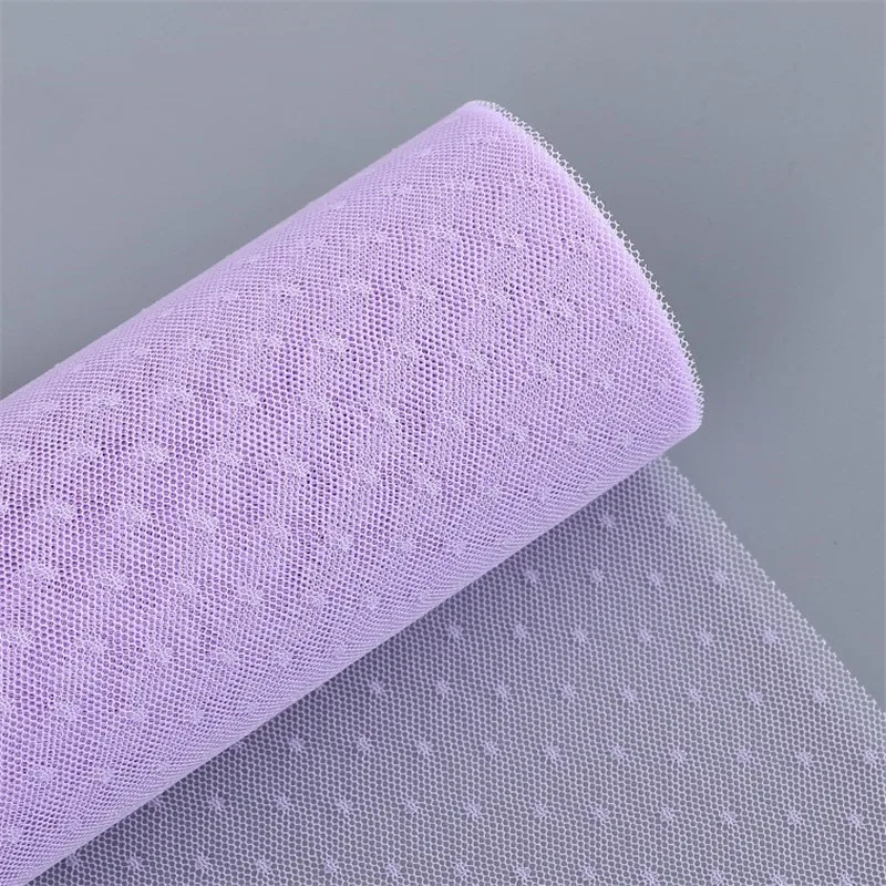 50 см * 1 м/рулон в горошек сетка пряжа для упаковки подарков сделай сам скрапбукинг