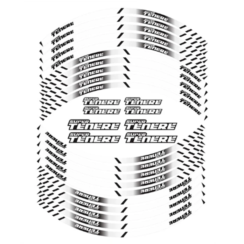 Подходят DUCATI MONSTER мотоцикл наклейки на шины внутреннее колесо Светоотражающие