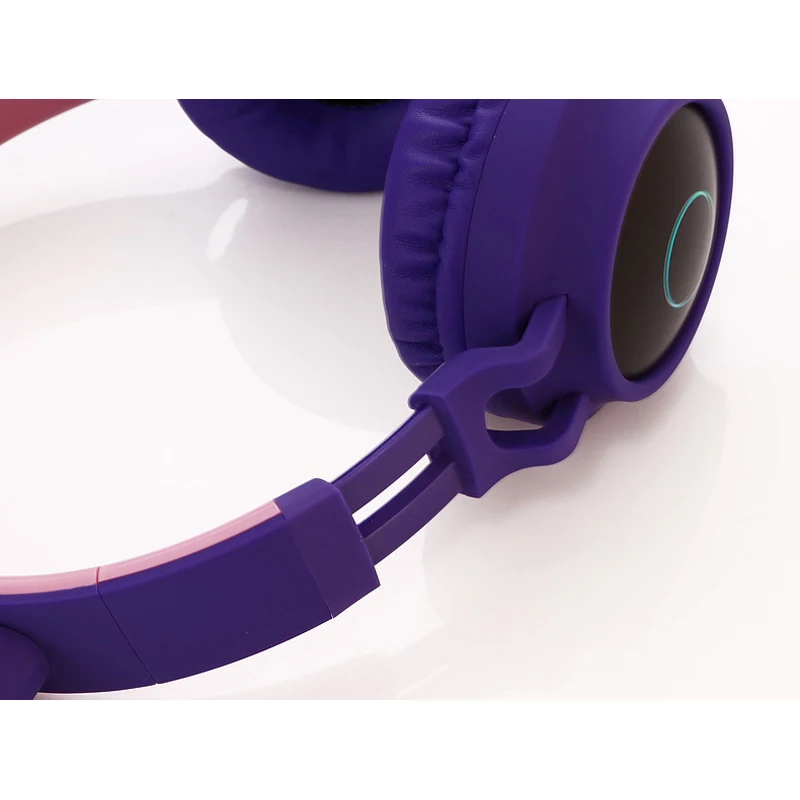 E T кошачьи наушники беспроводные Bluetooth наушники светодиодный кошачий наушник гарнитура для iPad Телефон Bluetooth кошачьи наушники музыкальные наушники