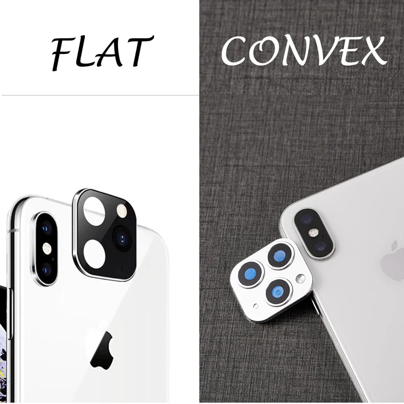Для iPhone X XS XR Seconds Change 11 PRO MAX наклейка на объектив 11PRO Роскошная металлическая