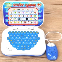 language learning machine mini simulation computer with alphabet pronunciation children learning educational laptop toys