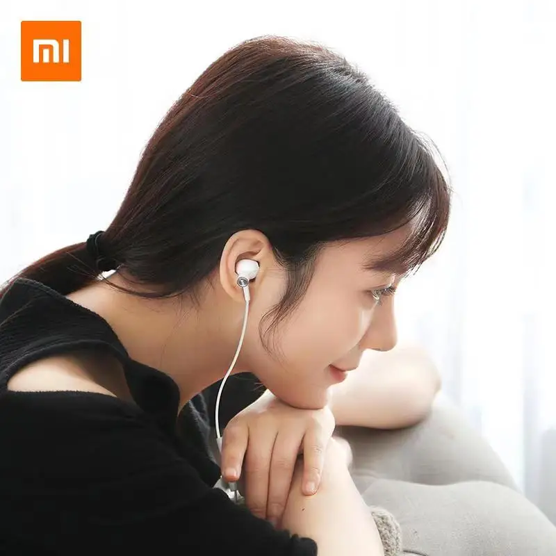 Наушники-вкладыши Xiaomi с двойным драйвером штекер глобальная версия мм для MI 9 CC9