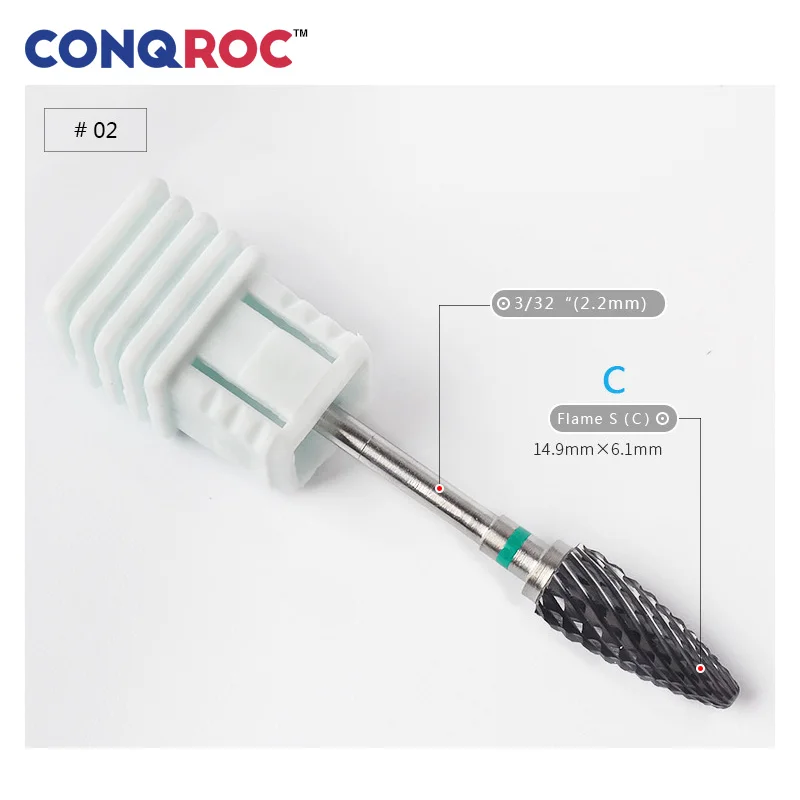 Черная Керамическая Шлифовальная головка сверло Высокое качество керамическая