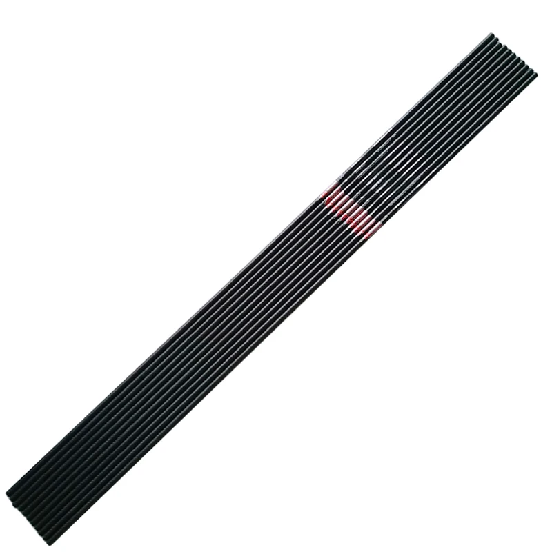 6/12 шт Linkboy стрельба из лука ID6.2mm чистый 100% 3K углеродные стрелы валы 32 &quotSp250 600