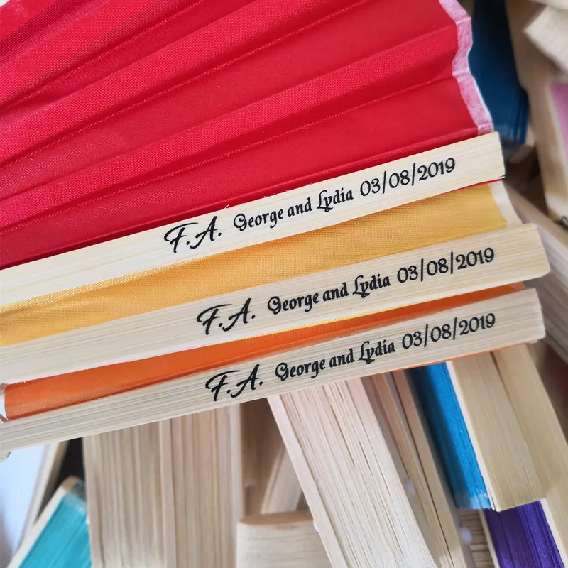 [Auviderin] 70 шт. свадебный веер в подарочном пакете для дня рождения сувениры подарок