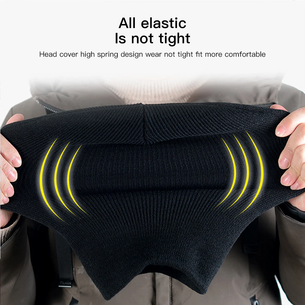 

Full Face Mask Ski Masks Knitted Face Cover Winter Balaclava for Winter Outdoor Sports CS Winter Three 3 Hole Balaclava Knit Hat