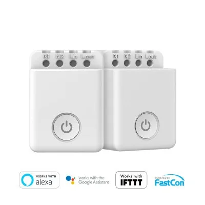 1/2/4 шт. WI FI умный переключатель интеллигентая (ый) сроки Голосовое управление