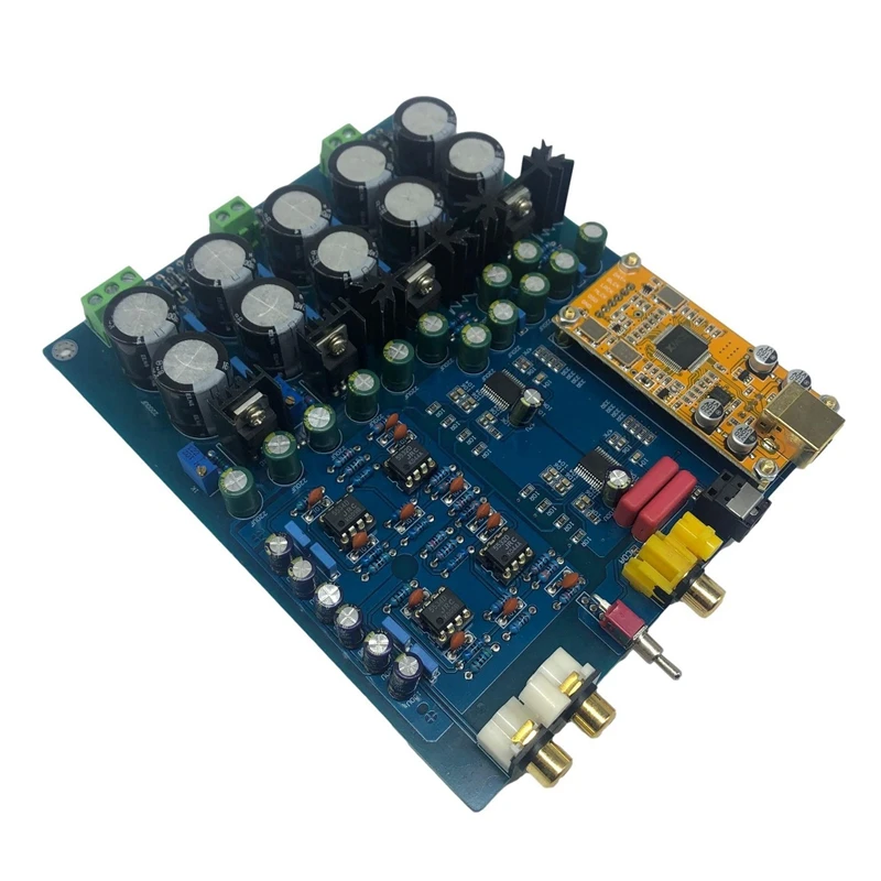 

AK4396VF+AK4113 Dual Chip Decoder DAC Supports Optical Fiber Coaxial USB Input with XMS 208 Template