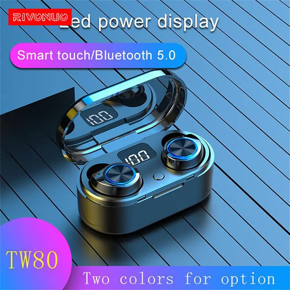 Часы умные часы наушники спортивные Bt Водонепроницаемый лодка мини вкладыши TWS с