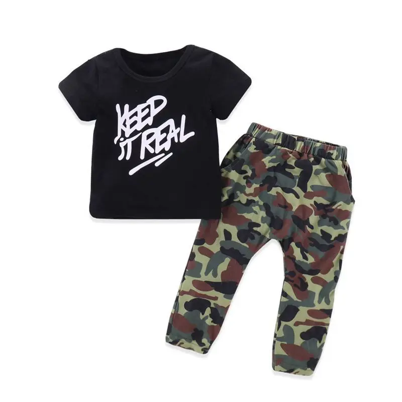 Модная одежда для мальчиков детская черная футболка с короткими рукавами Топ +