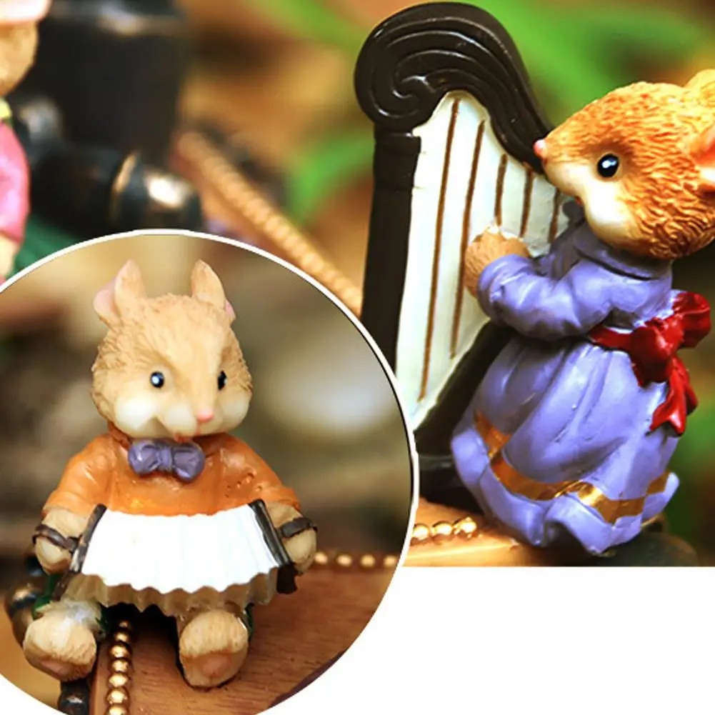 Музыкальная шкатулка классическая ретро рога фонограф музыкальная для