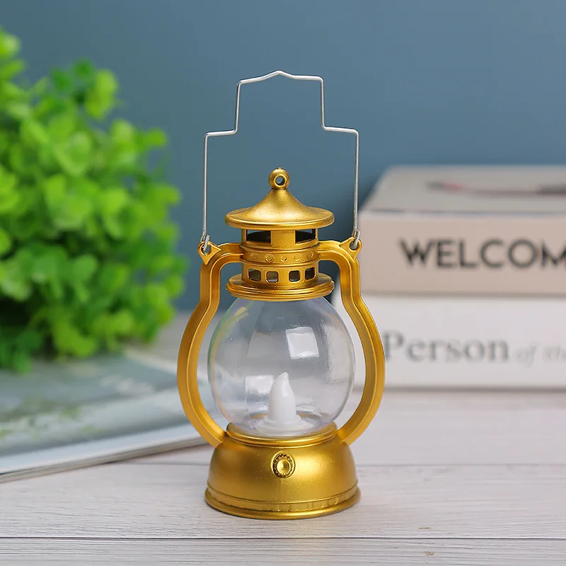 

led Battery Operated Retro Oil Lamp Night light Christmas Gift Halloween Party Home Room Desktop Decoration Fairy Lights