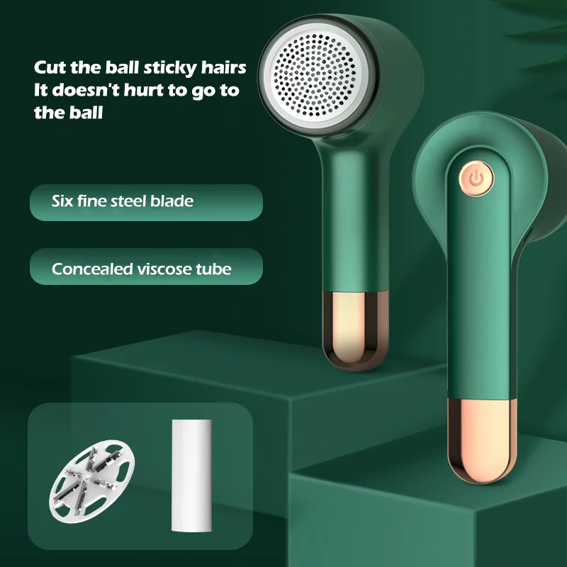 

Electric Lint Remover Sticky Roller For Clothing Portable 2 In1 Pellet Remover Clothes Shaver Sweater Dress Trimmer Anti Pilling