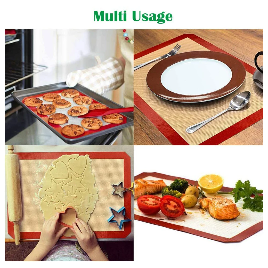 Новый силиконовый антипригарный коврик для выпечки лайнер противни выпекания и