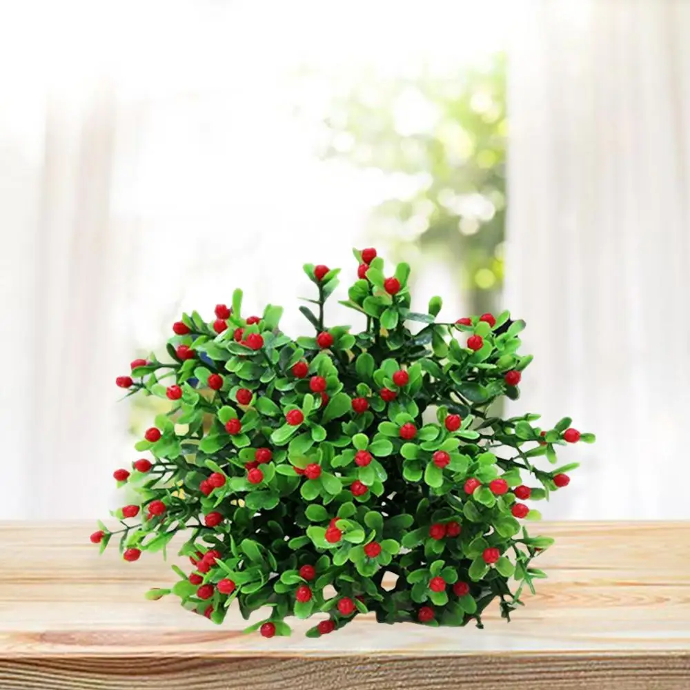 

15 Heads Artificial Aglaia Odorata Flowers Plant Home Wedding Party Decoration