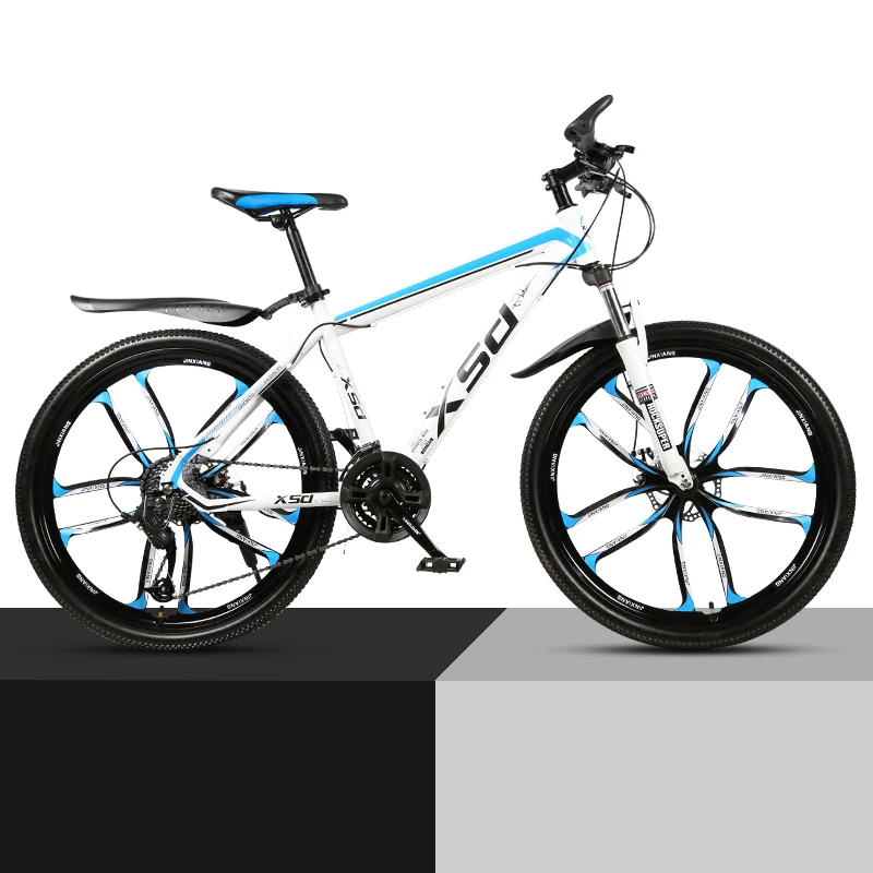 Kaufen 26-zoll 21/24/27/30 Geschwindigkeit Berg Fahrrad Schock Absorption Geschwindigkeit Ändern Mechanische Scheiben Bremse StudentAdult Zehn Messer Rad Fahrrad