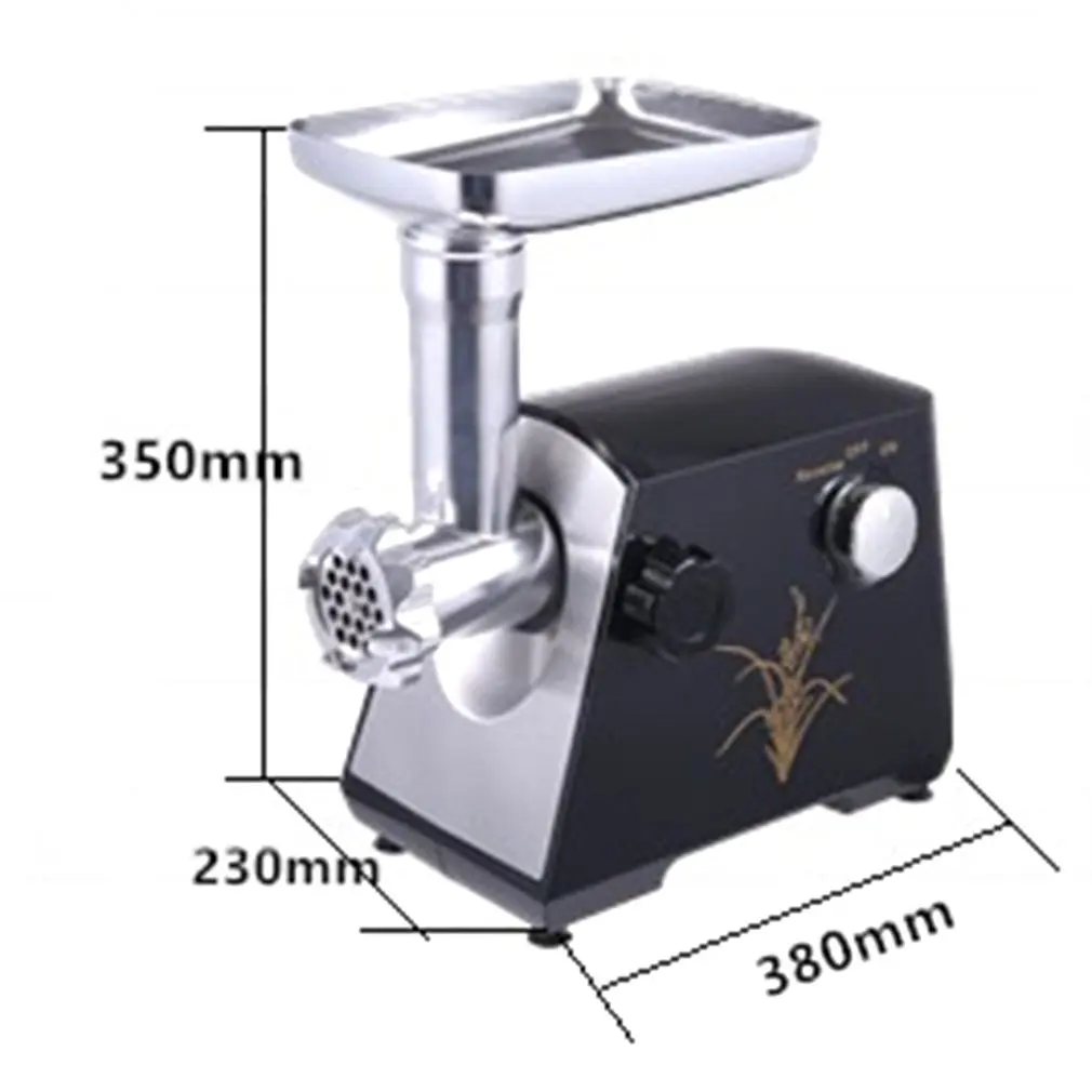 

1000W Electric Meat Grinder Home Sausage Maker Meats Mincer Food Grinding Mincing Cutter Machine for Household Kitchen Tools