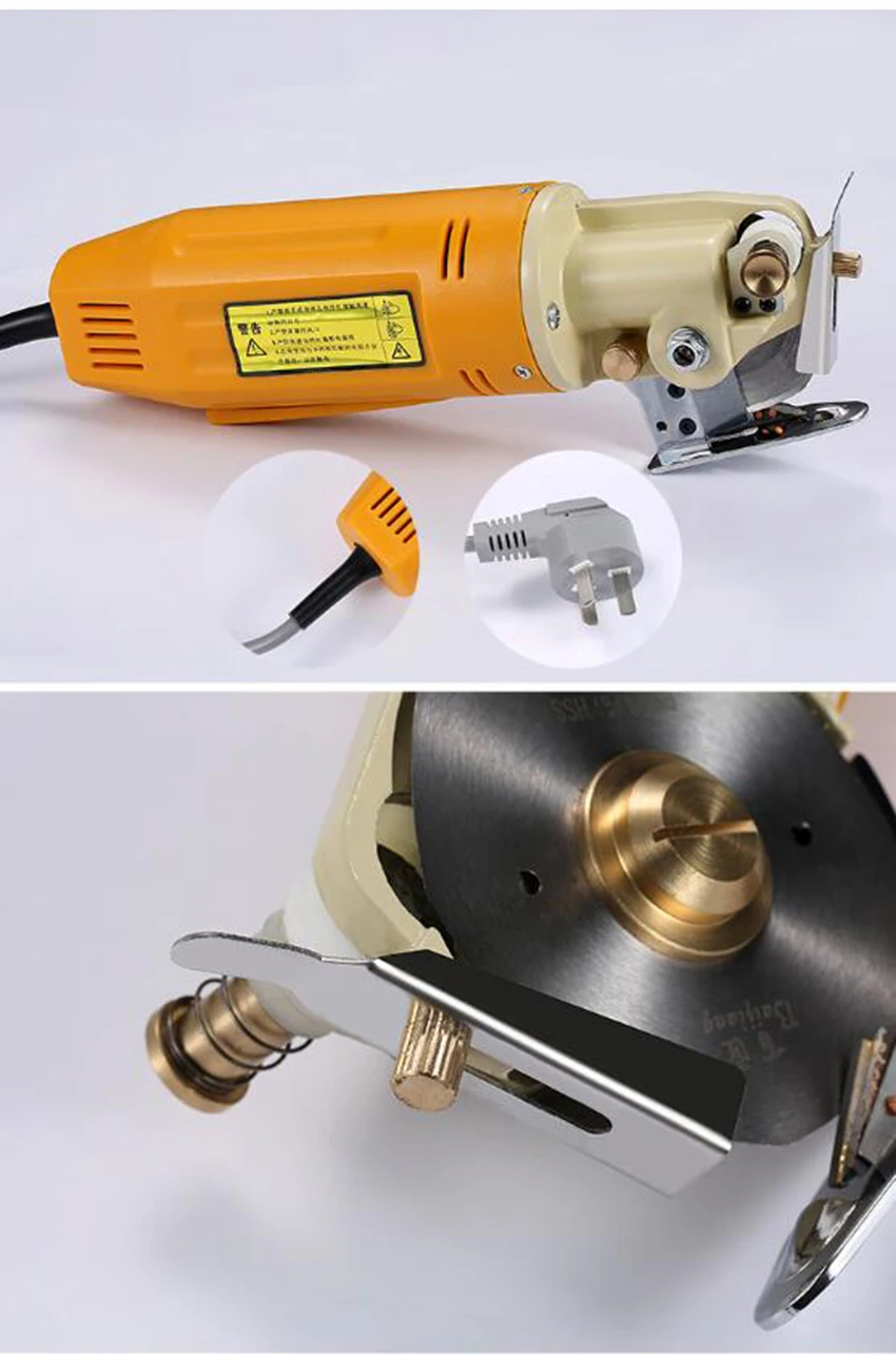 DC220V 170 Вт ручные Круглые лезвия электрические ножницы ткань текстиль хлопок Резак Ткань резки инструмент портного
