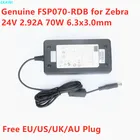Оригинальный блок питания 24 В 808099 А 70 Вт FSP070-RDB для принтера Zebra-001 9NA0700500 H00156097 зарядное устройство