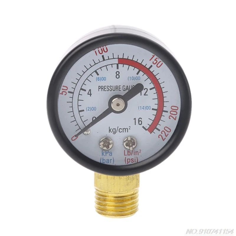 

Dual Scale Economical All Purpose Pressure Gauge with Brass Internals 0-220 PSI/KPa D08 20 Dropshipping