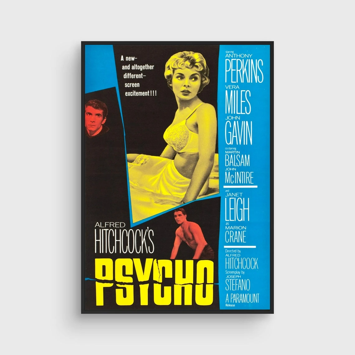 

Psycho Movie Poster Wall Painting Home Decoration (No Frame)