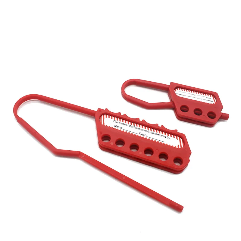 Фото Insulated Velcro lock 3 holes 6 holes Safety row lock Multi-person management chain lock,Power equipment pad lock №4