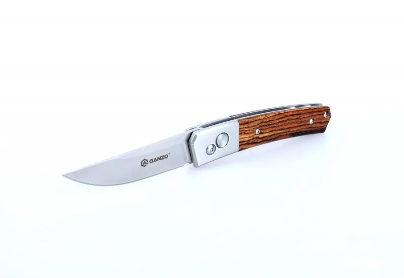 58 60HRC gango G7362 G7361 WD1 WD2 440C лезвия деревянной ручкой складной Ножи выживания
