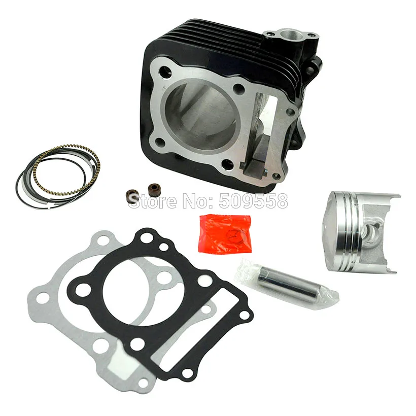 Поршнь мотоцикла 62 мм с наружной резьбой для Suzuki EN125 GS125 GN125 GZ125 DR125 TU125 125CC улучшение