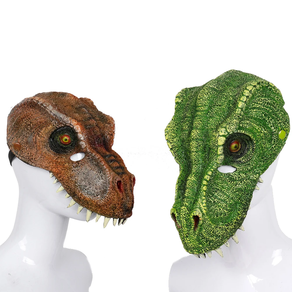 Новинка Вечерние Маски динозавра для Хэллоуина карнавала тираннозавра из