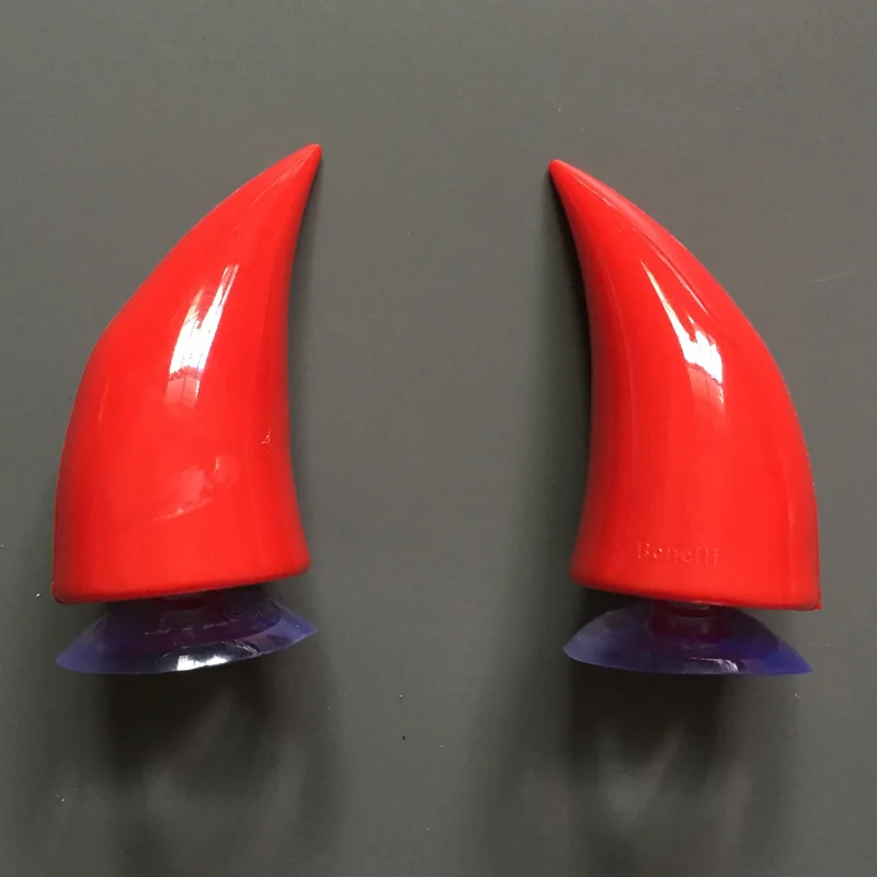 Knight punk wind motorcycle helmet horns corner decoration sucker racing devil horn 2pcs/set | Автомобили и мотоциклы