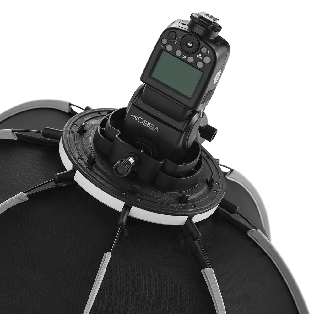 Triopo 90 см 65 см 55 см Speedlite переносной восьмиугольный зонтик софтбокс+ сотовая сетка для внешней вспышки софтбокс для Canon Nikon Godox