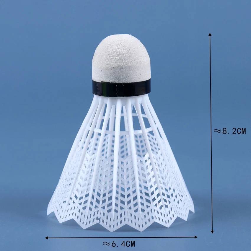 6 шт. наружная семейная спортивная экипировка, цветные перья для бадминтона, портативные воланчики с пластиковой головкой