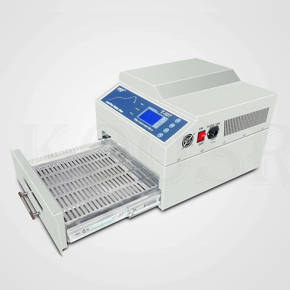 PUHUI Авторизованная T-937 печь Leadfree Relow инфракрасный нагреватель IC паяльная BGA SMD SMT
