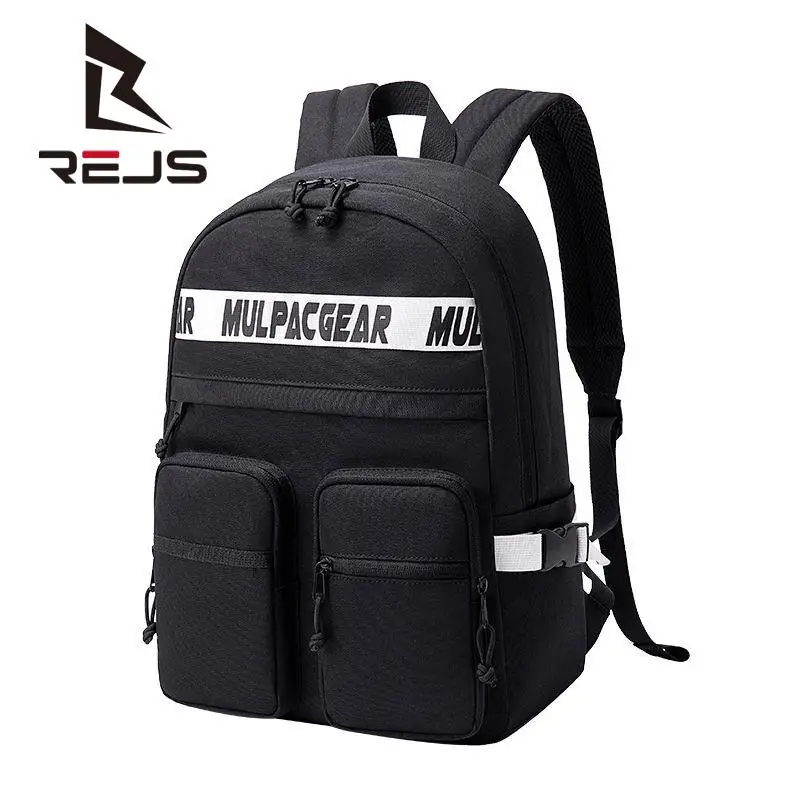 

Рюкзак REJS унисекс для ноутбука 14 дюймов, мужская сумка для женщин, дизайнерские студенческие рюкзаки, красочные многофункциональные школьн...