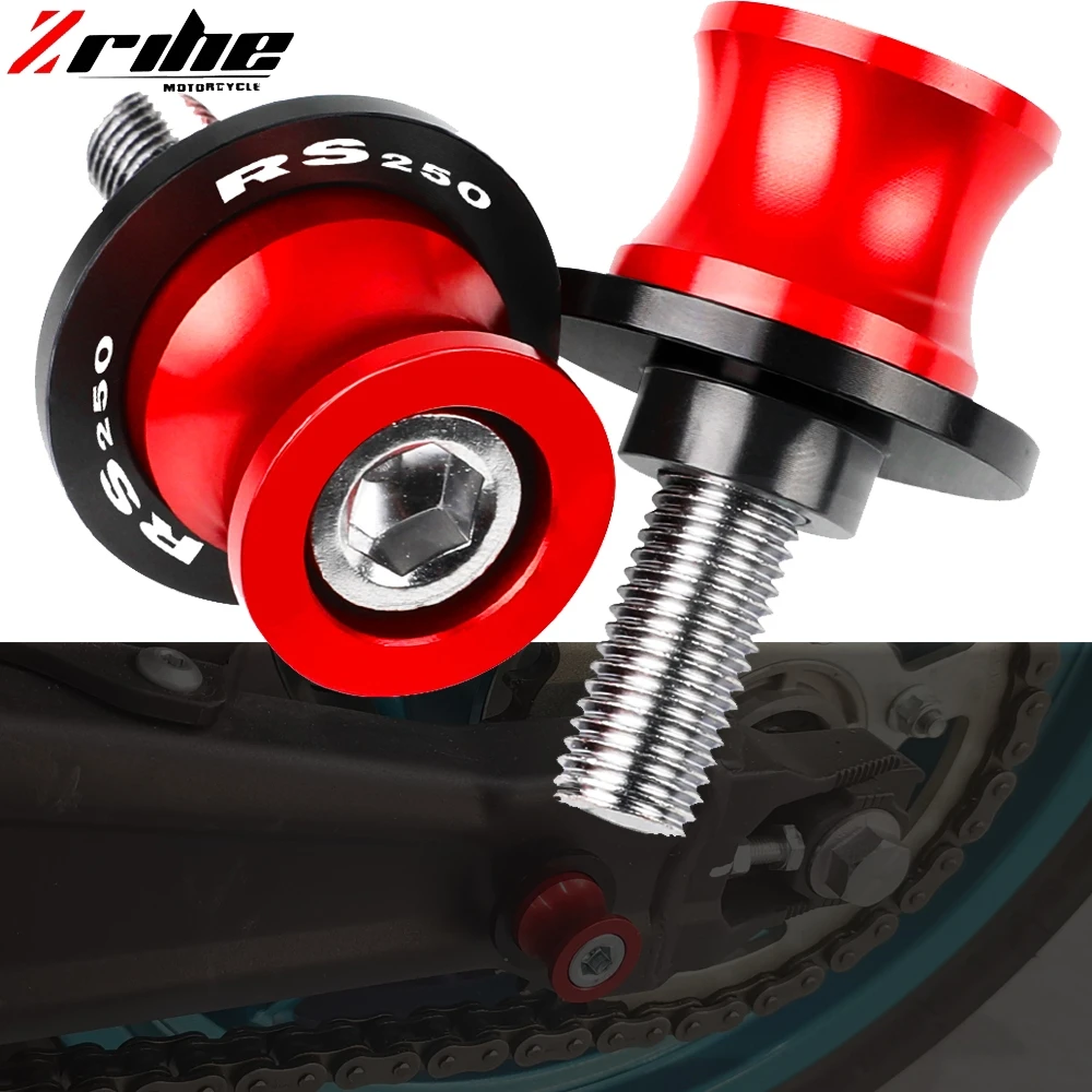 

6MM 8MM Motorcycle Aluminum Accessories Swingarm Spools Slider Stand Screws For Aprilia RS250 RS 250 2000 2001 2002 2003 2004
