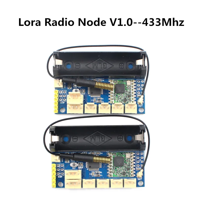 2 шт. Lora радиоузел V1.0 SX1278 Rola RFM98 433 МГц радиомодуль ATmega328P беспроводной комплект