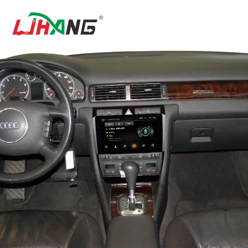 LJHANG Car Multimedia Player Android 10 For Audi A6 S6 RS6 GPS Navigation Radio Stereo WIFI Headunit RDS Automotive Video FM | Автомобили