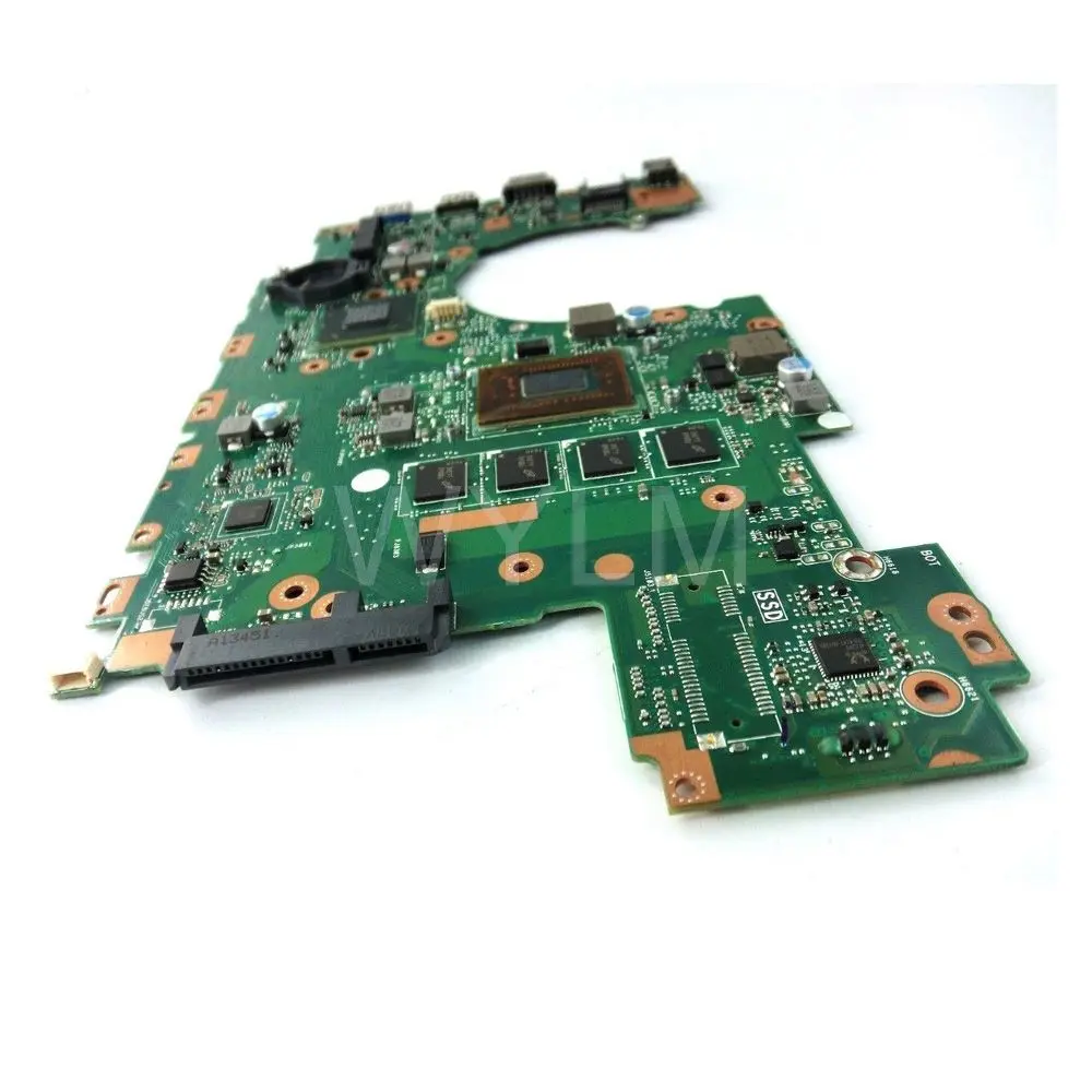 X502CA с 1007 Процессор 4 Гб памяти Материнская плата ASUS X402CA ноутбука 60NB00I0-MBD080 100%