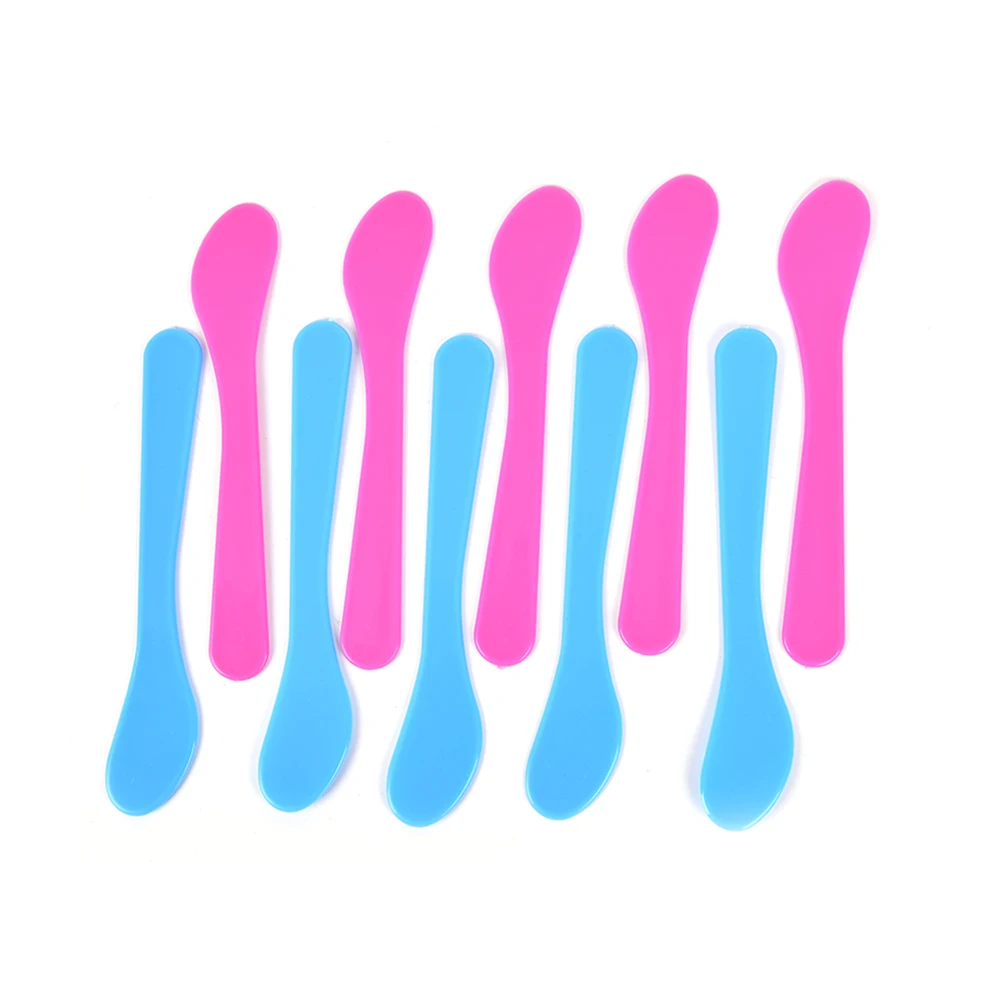 

10Pcs DIY Women girls Facial Mask Mixing Spatulas Spoon Stick Cosmetic Spatula Plastic Makeup Tools 17.5cm