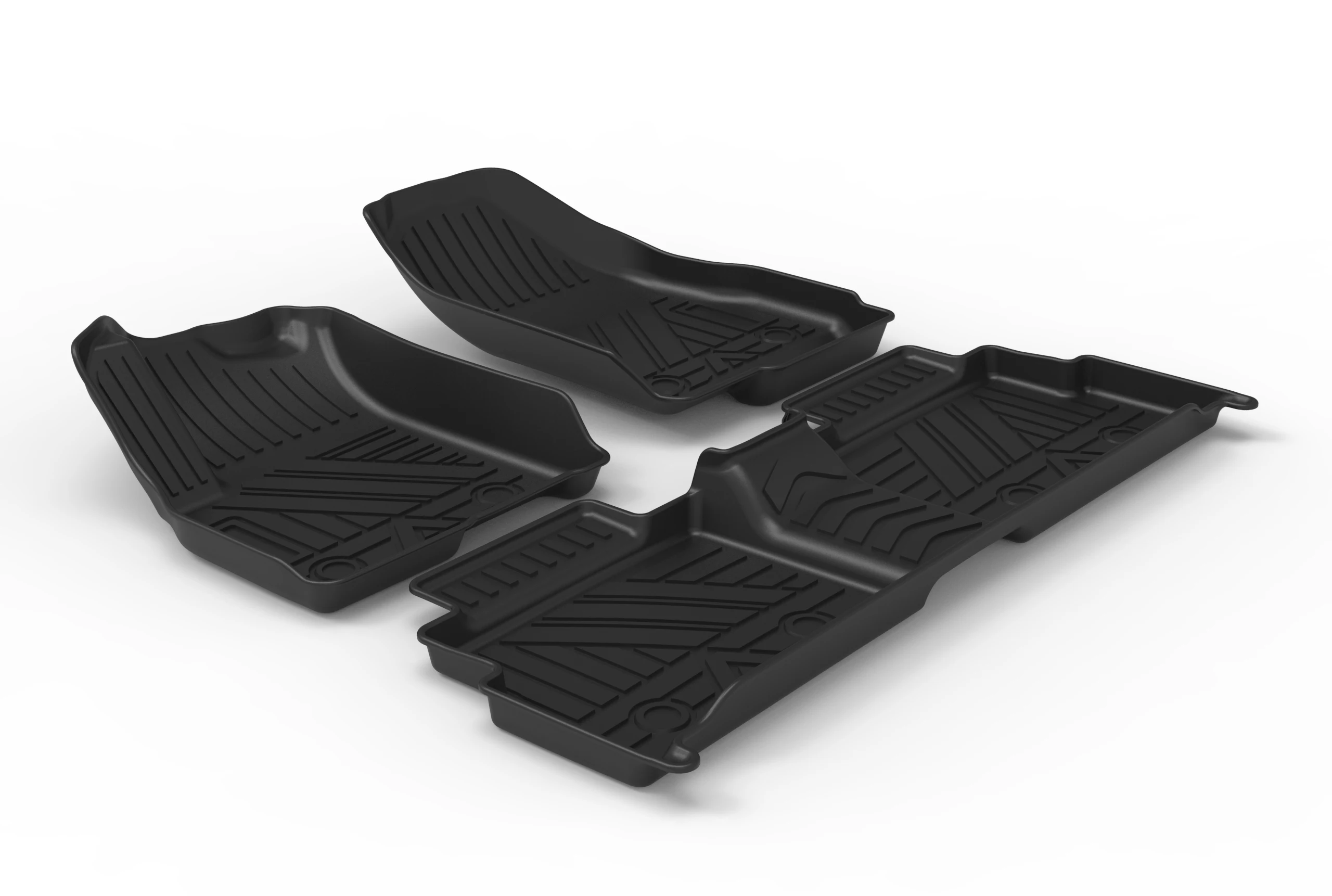 

3Pcs/set Car Floor Mats for TIGGO 7 2020 TPE Left-hand Drive Automatic Transmission Car Floor Mats Carpet