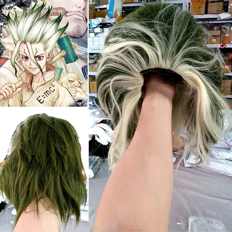 Костюм для косплея Dr.STONE Ishigami Senku аниме | Тематическая одежда и униформа